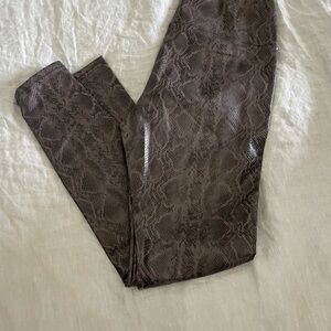 Snake Print Women's Leggings